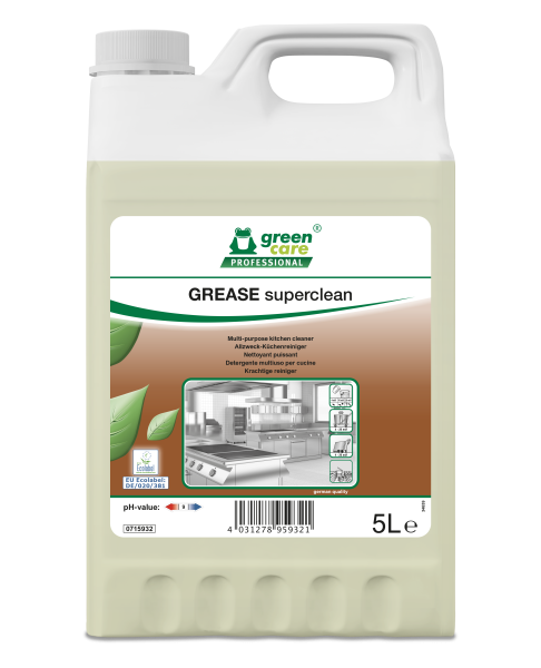 Ontvetter Grease Superclean Green Care Professional